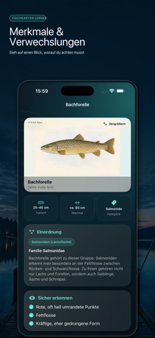 Fischkarten lernen: App-Store-Screenshot 3